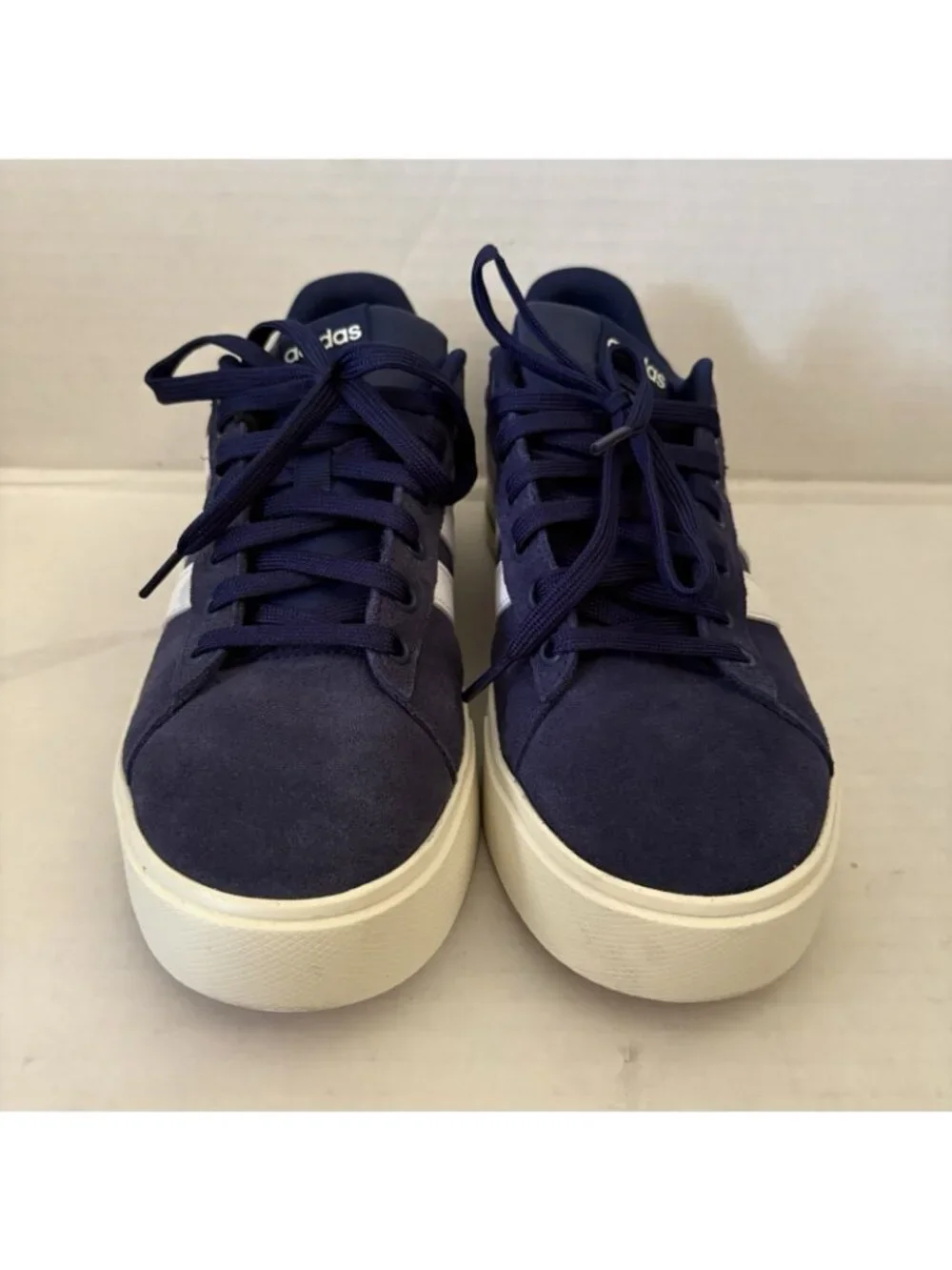 Adidas Men Size 8 Blue Casual Lace Up Daily 4.0 Shoes Sneakers NWB IF4503